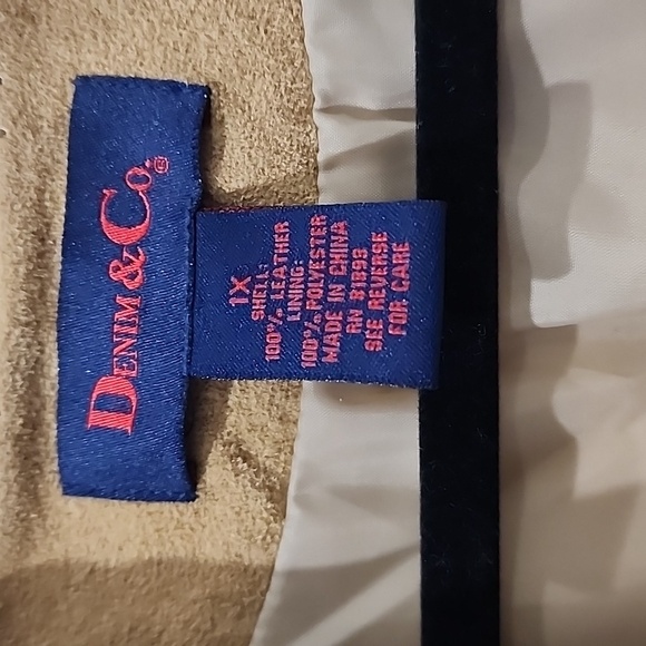 Denim&Co Suede Patch Jacket - Picture 7 of 12